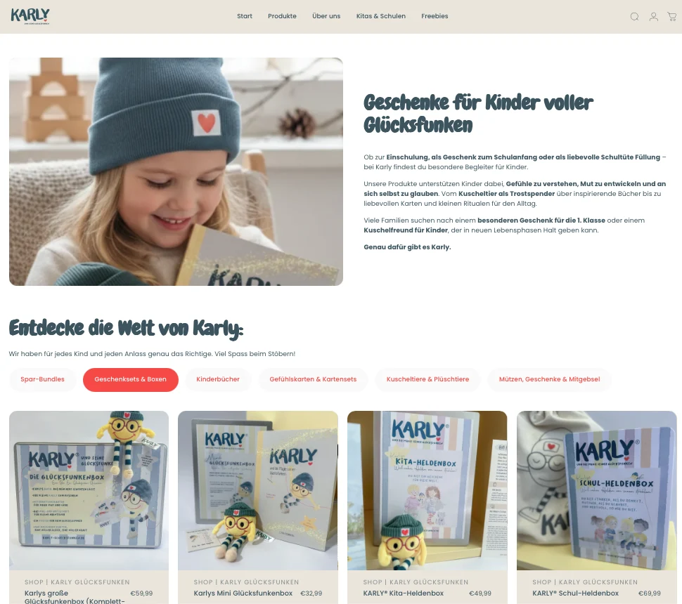 KARLY Glücksfunken Shop